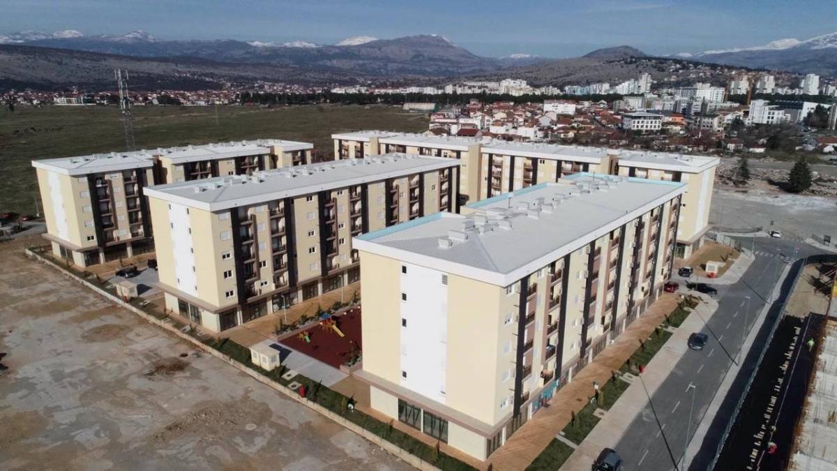 Podgorica, New city, dvosoban stan 71m2